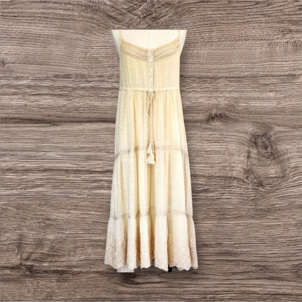 RAGA Cream High Low Dress
